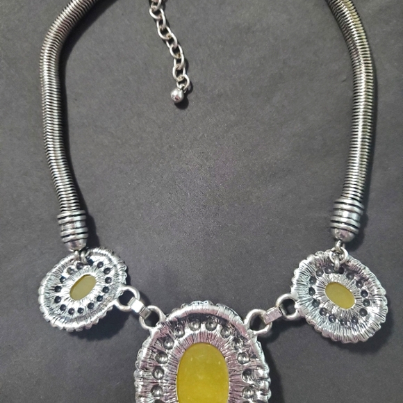 Unique, Silver Southern Designed Necklace - Item 468 - Picture 2 of 3